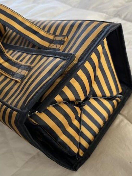 Source Unknown Handbags - Efficient Cosmetic Bag with Handles & Four Large Zippered Organizer Compartments